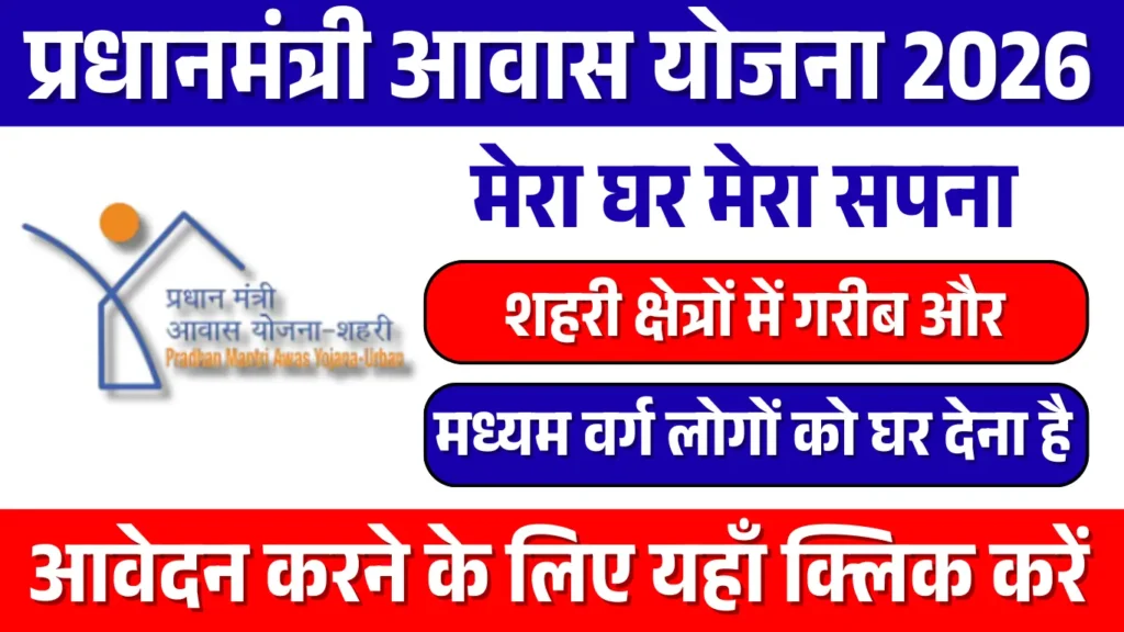PM Awas Yojana 2026 Apply Now